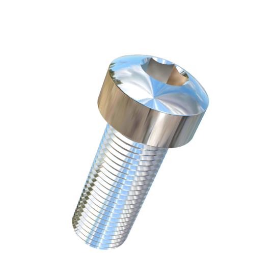 Titanium 1/2-20 X 1-1/4 UNF Fillister Head, Socket Drive, Allied Titanium Machine Screw